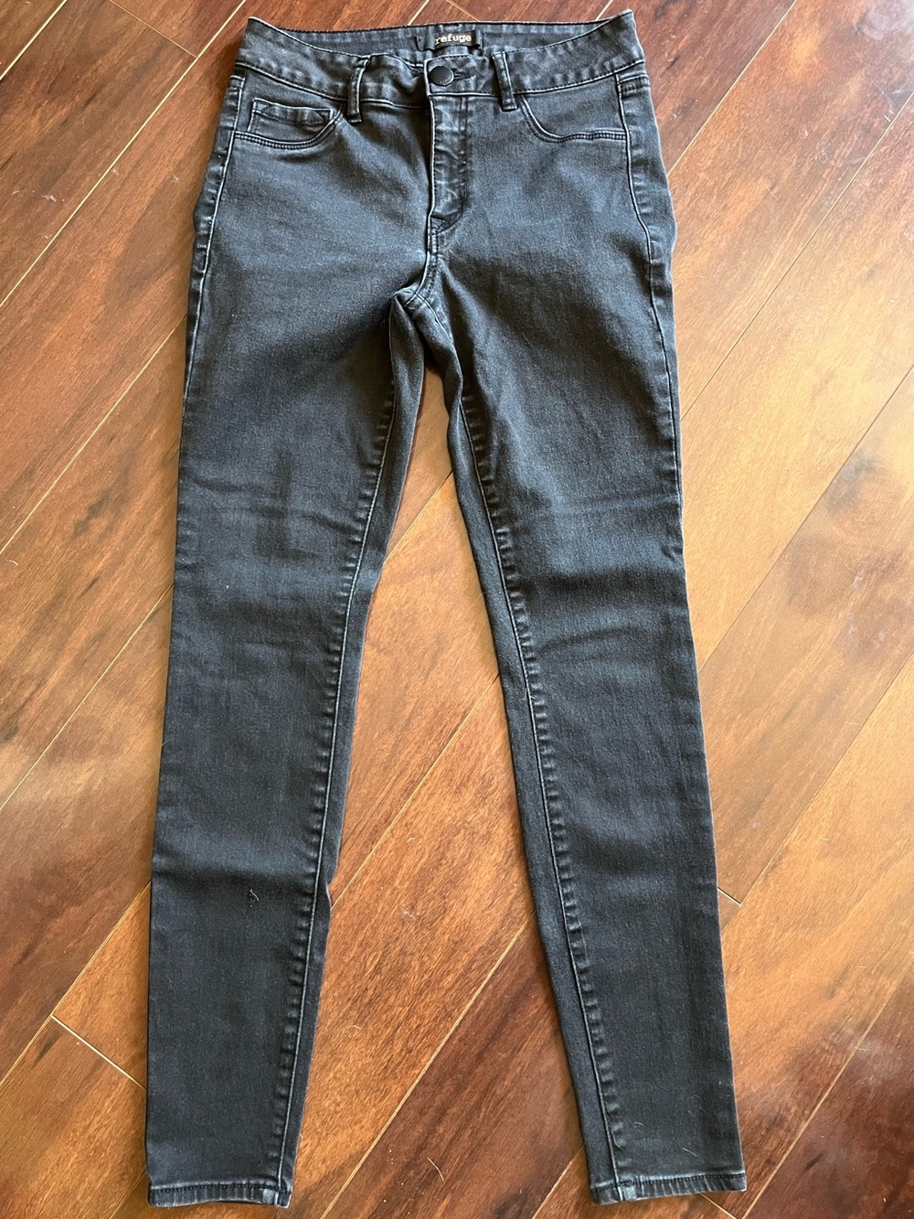 Refuge Black Skinny Jeans